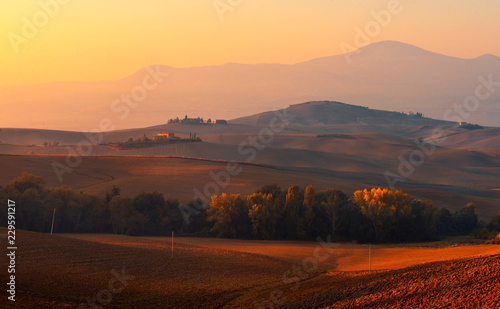 Sunset in Toscana