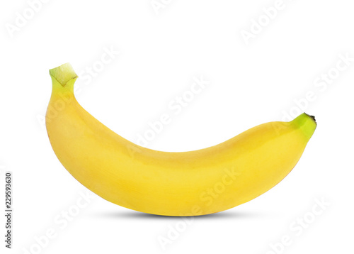 banana isolated on white background.