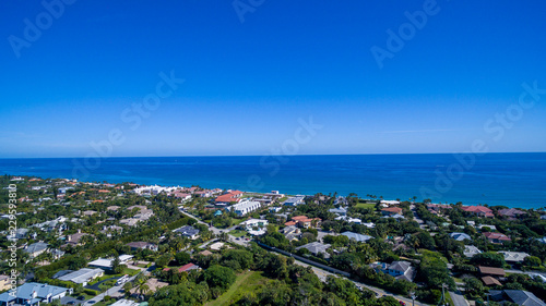 Aerial View from Delray Beach, Florida