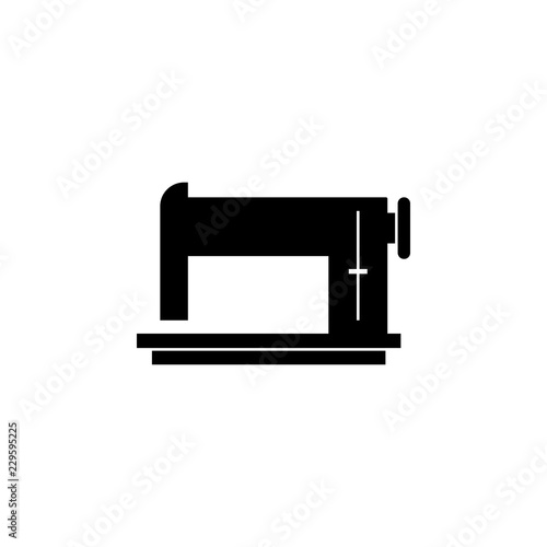 Sewing machine icon. Element of tailor, clothier. Premium quality graphic design icon. Signs and symbols collection icon for websites, web design, mobile app