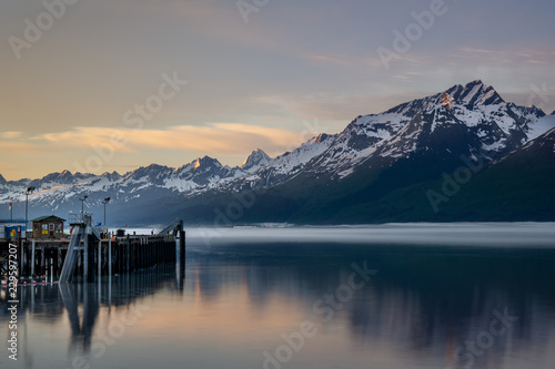Hafen in Valdez / Alaska photo