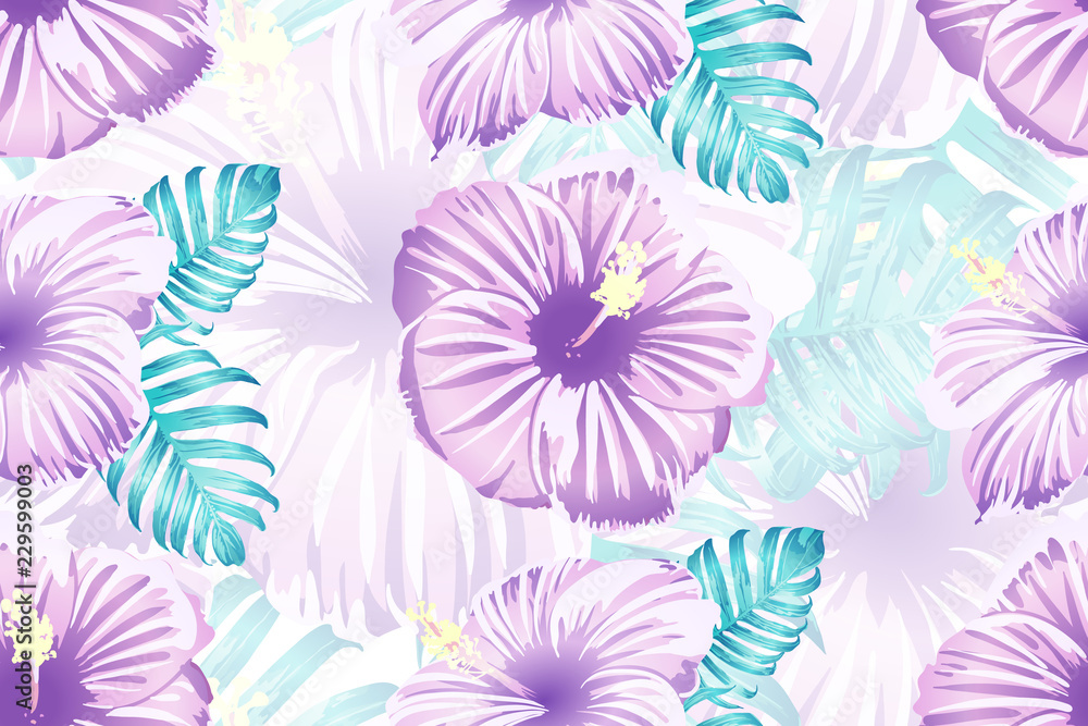 Hawaiian tropic jungle endless print. Hawaiian tropic jungle endless print.