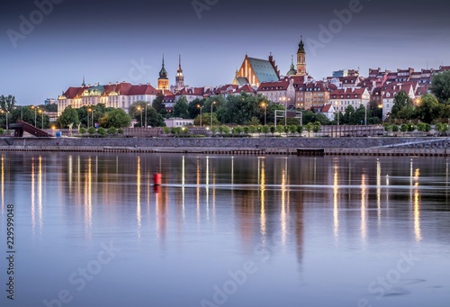 panorama Starego Miasta Warszawy