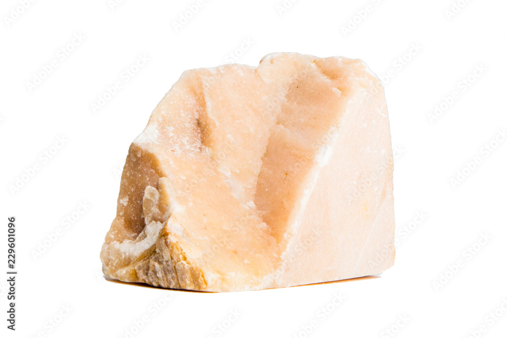Semi-precious stones and minerals on a white background Semi-precious stones and minerals on a white background