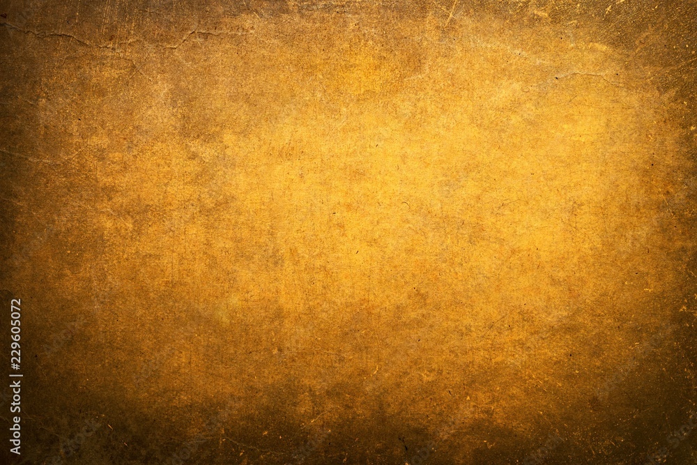 Old texture golden surface