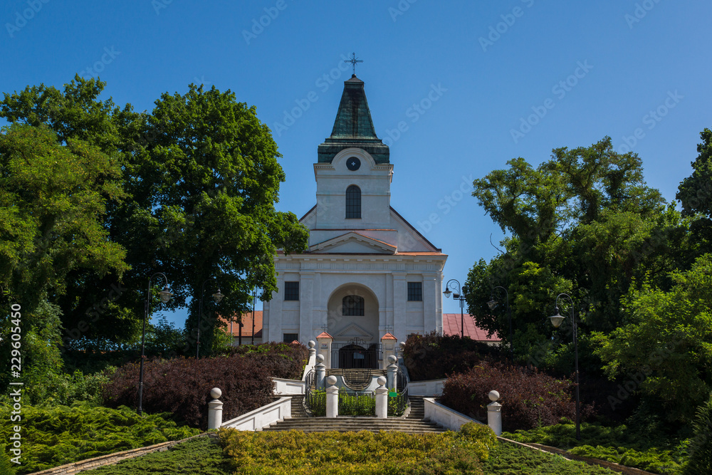 Church in Wyszkow, Masovia, Poland