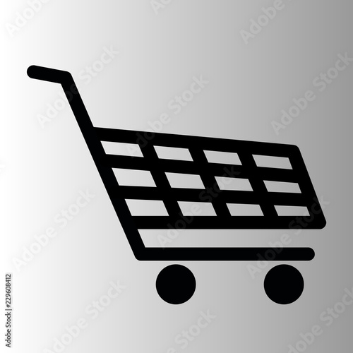 Einkaufswagen Symbol 