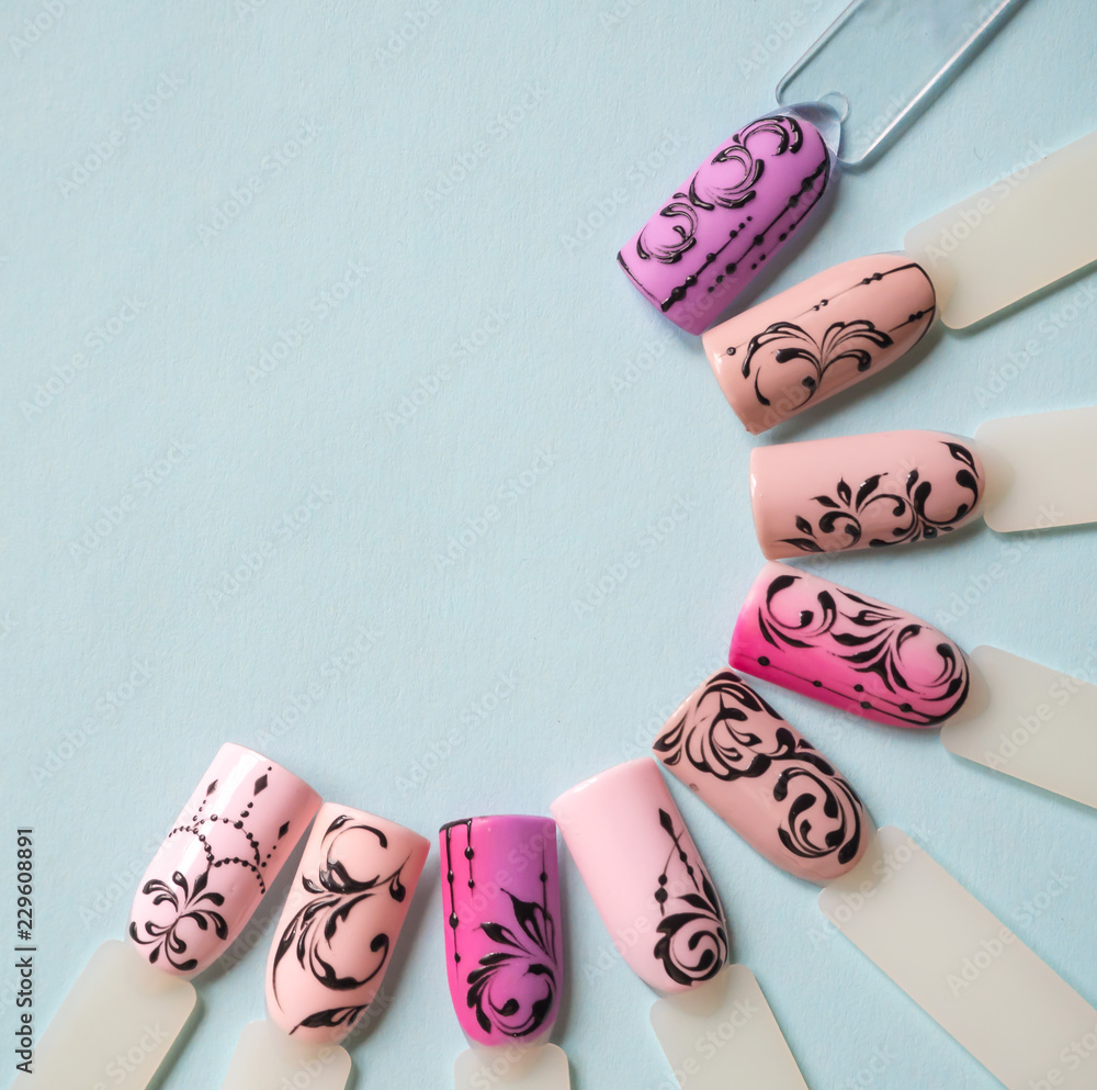 nail art line designs
