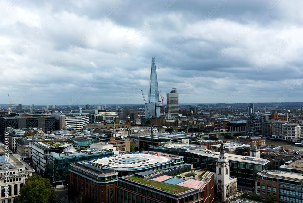 Obraz premium Cityscape of London in 20. September 2018. London ( United Kingdom )