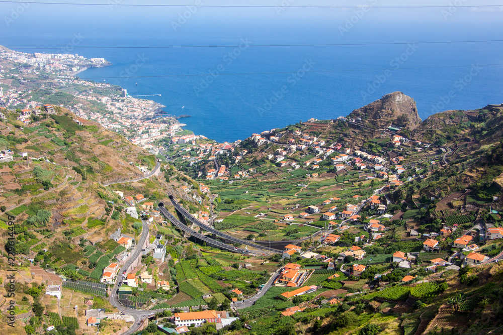 Madeira Landschaft Südküste