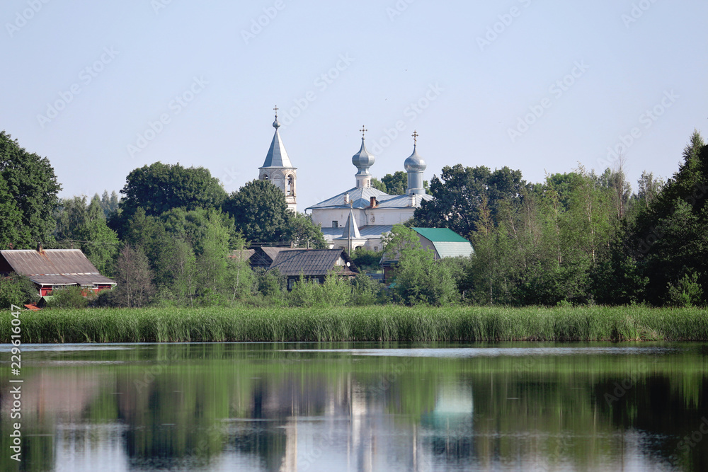 Сhurch in the village Vel'ye. Russia. Сhurch in the village Vel'ye. Russia.