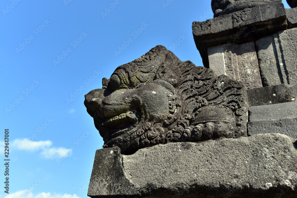 Prambanan is a collection of massive Hindu temples (candi) built by the Mataram Kingdom, Yogyakarta, Indonesia