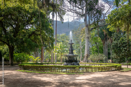Fountain of the Muses at Jardim Botanico Botanical Garden - Rio de Janeiro, Brazil
