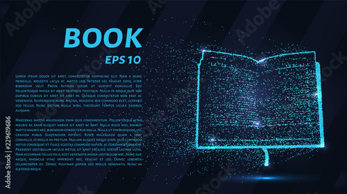 Open book. The book is falling apart.