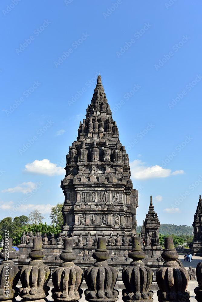 Built on the ninth Century, Prambanan Temple is the largest Hindu temple complex in Indonesia