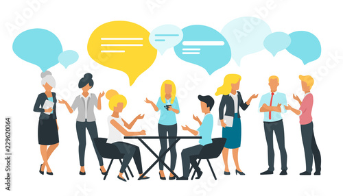 Networking concept. Minimalism design. 