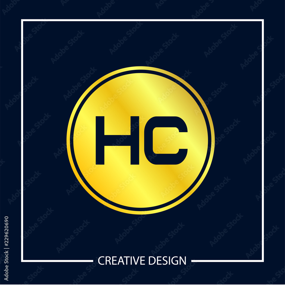 Initial Letter HC Logo Template Design Initial Letter HC Logo Template Design