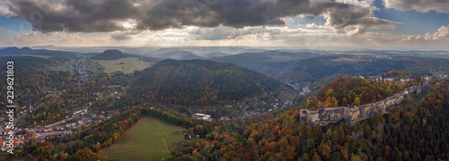 Königstadt, sächsische Schweiz, Festung Königstein