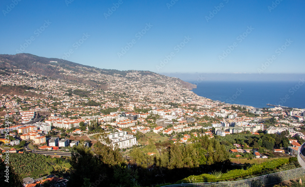 Funchal Bucht Madeira Panorama