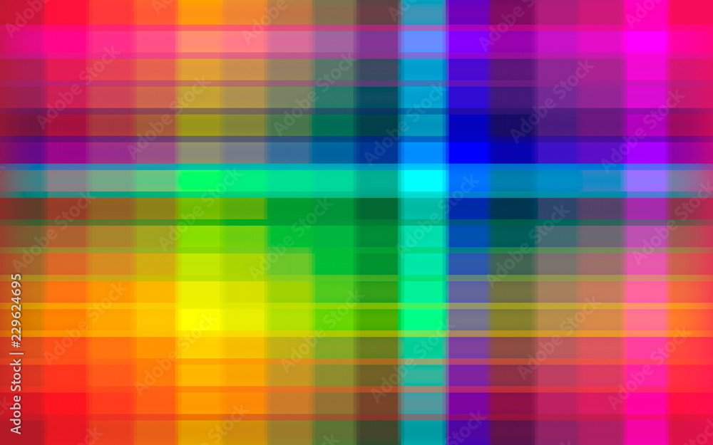 Ilustração com as cores do arco-íris Ilustração com as cores do arco-íris