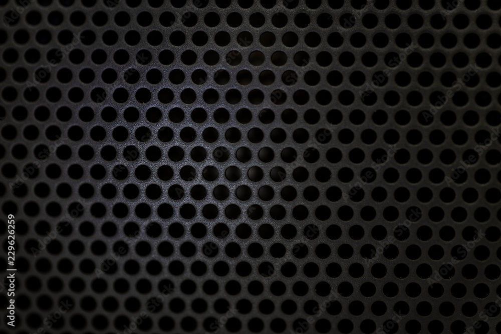 Black Bluetooth speaker texture Black Bluetooth speaker texture