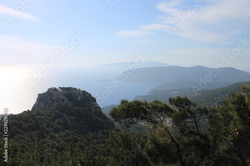 view of mountains