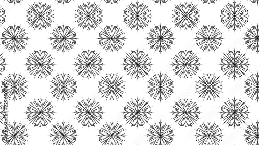 spider web seamless pattern design isolated on white background spider web seamless pattern design isolated on white background