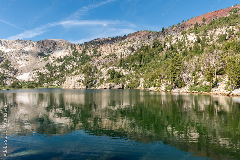 Crystal Lake in Mammoth Lakes, California