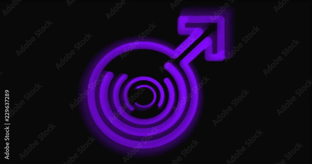 Animation of the male symbol (Mars) Animation of the male symbol (Mars)