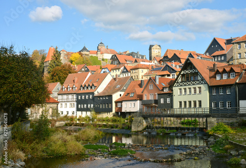 Altstadt Kronach in Oberfranken Deutschland