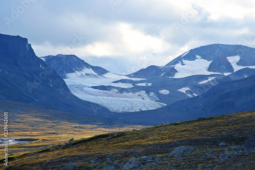 Mountainous terrain in Norway. Jotunheimen National Park © photosaint