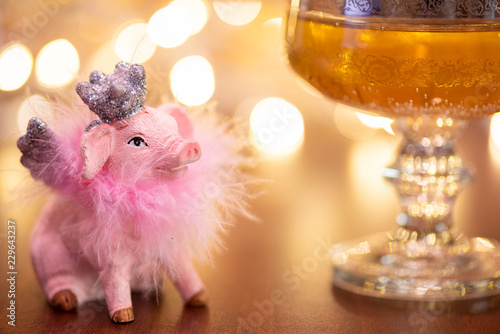 Canvas Print Glücksbringer zu Silvester