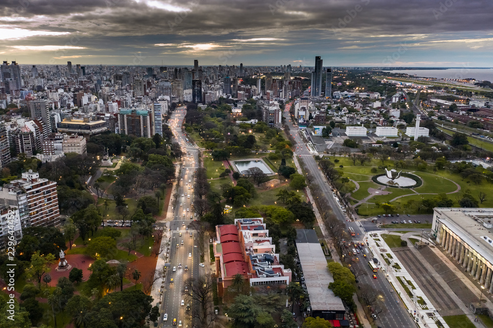 Aerials of Buenos Aires