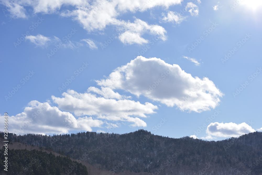 青空と雲