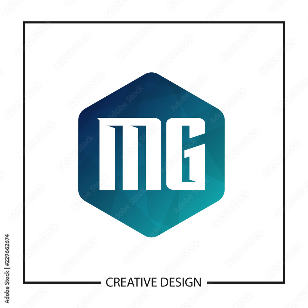 Initial Letter MG Logo Template Design Initial Letter MG Logo Template Design