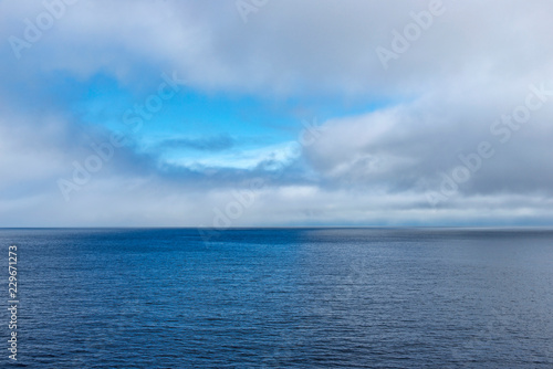 Calm ocean landscape