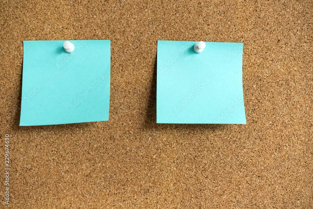 post notes pin on cork board post notes pin on cork board