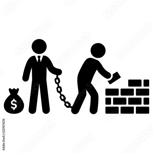 Slavery Vector Icon