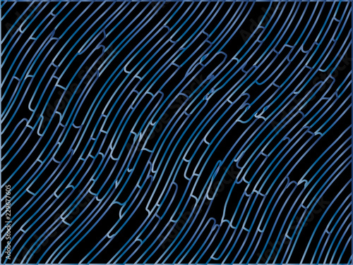 Abstract pattern. Texture with wavy, curves lines. Optical art background.