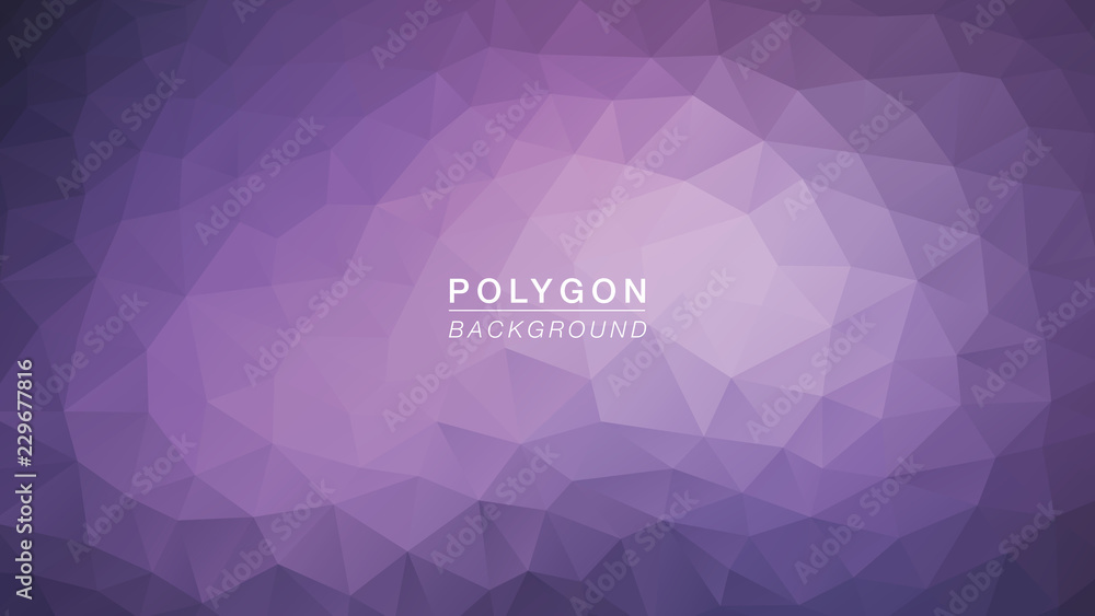 Obraz premium Polygon Purple02