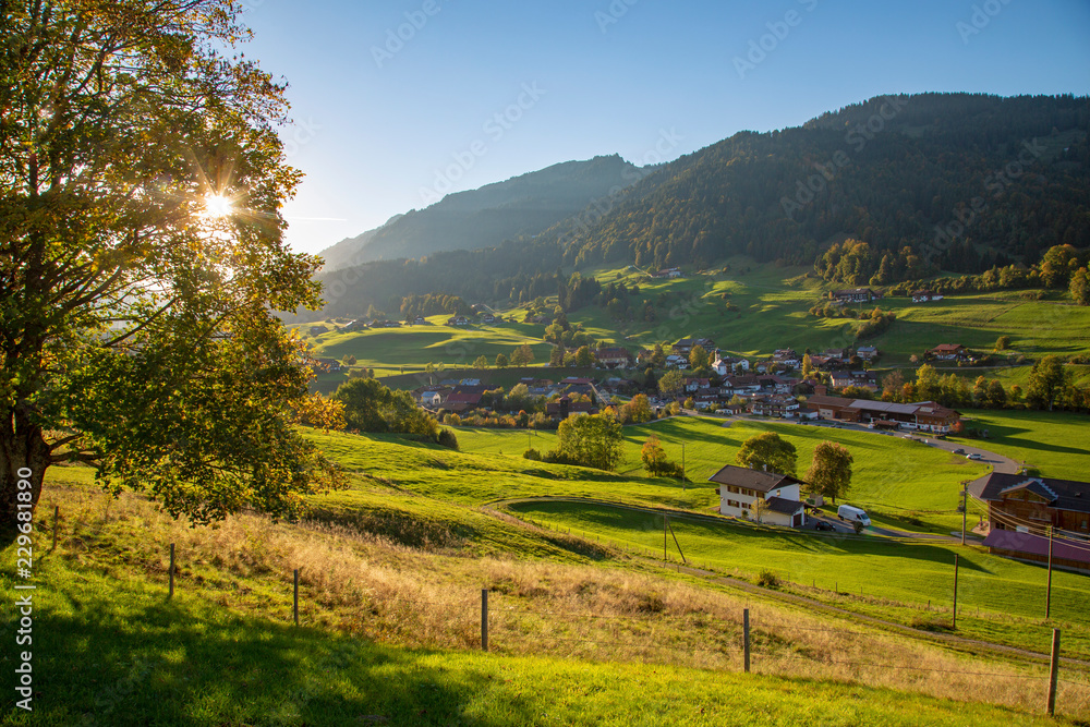 Gunzesried - Blaichach - Allgäu - Herbst - Panorama