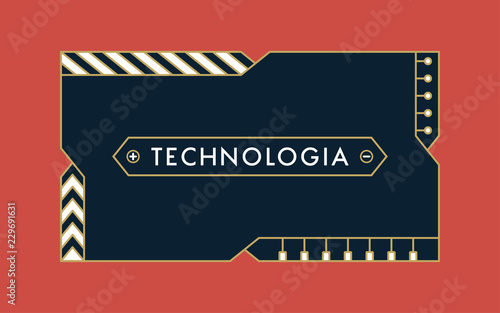 Technology Business & Gift Card Template