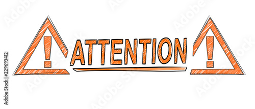 attention dessin
