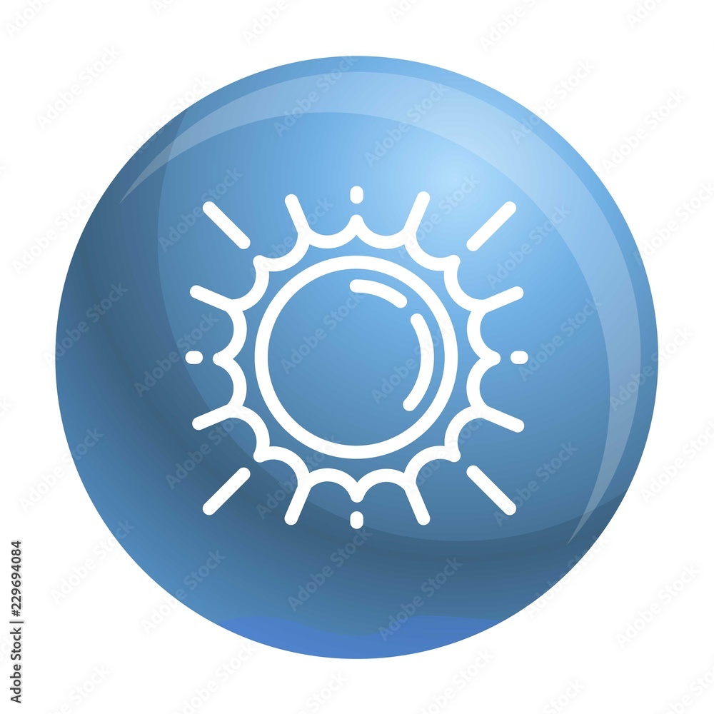 Space sun icon. Outline space sun vector icon for web design isolated on white background Space sun icon. Outline space sun vector icon for web design isolated on white background