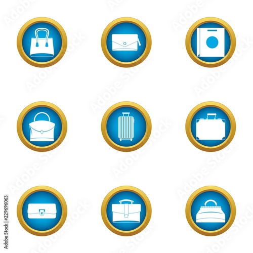 Parcel icons set. Flat set of 9 parcel vector icons for web isolated on white background Free Download Parcel icons set. Flat set of 9 parcel vector icons for web isolated on white background - GFXLoad