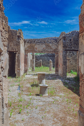 Ruins of Pompeii, italy