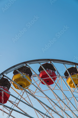 Cabins of Ferris wheel