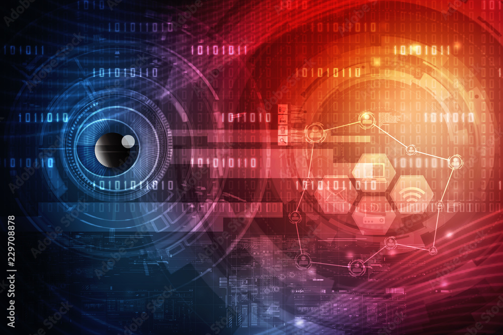 2d illustration technology background
2d illustration technology background