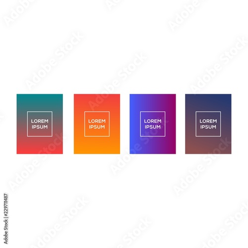 colorful geometric background for web banner or presentation