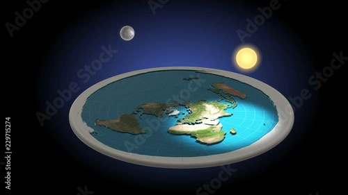 Flat earth scale model store